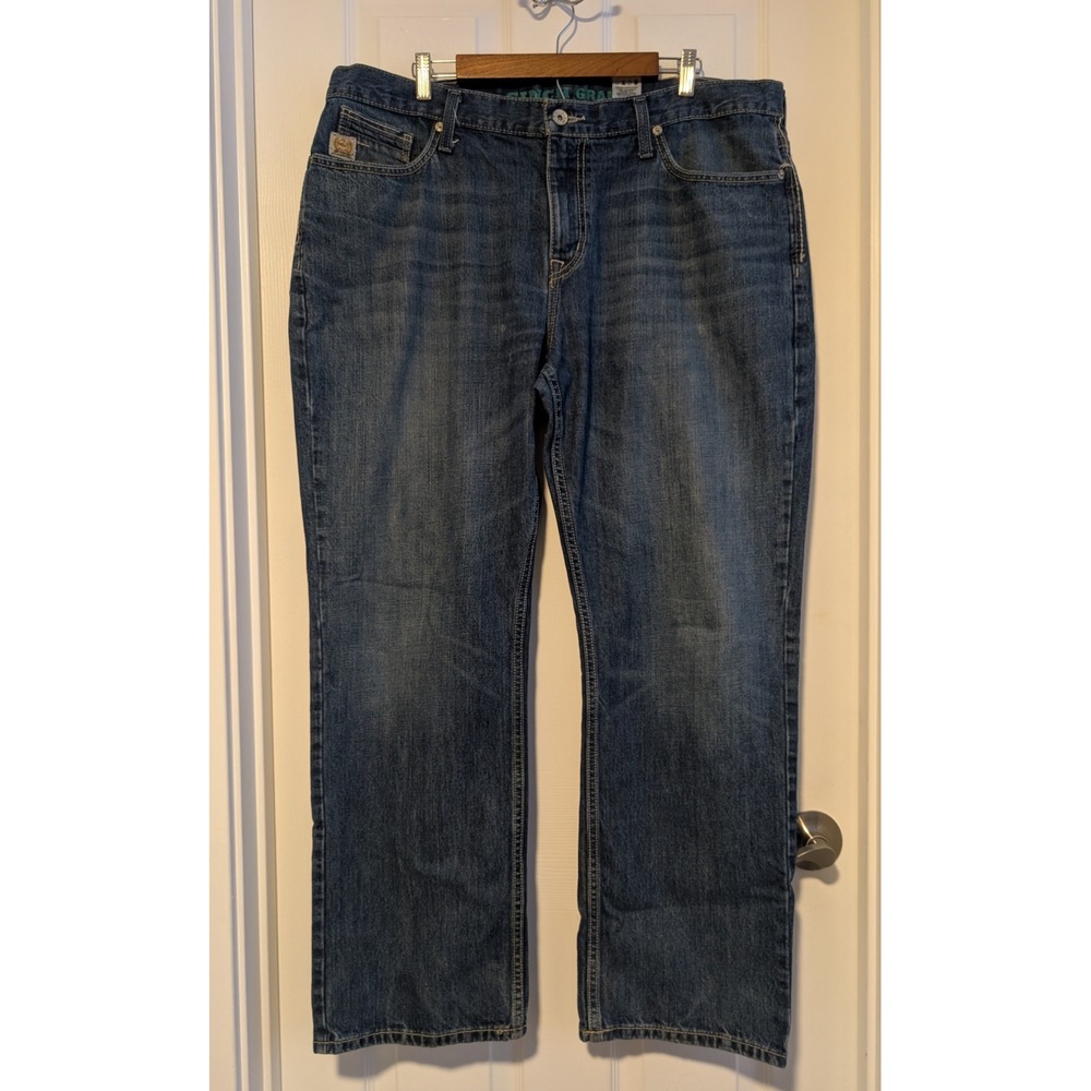 Cinch Grant Mens 41x31.5 (tag 40x32) Relaxed Fit Straight Leg Jeans VERY NICE!
